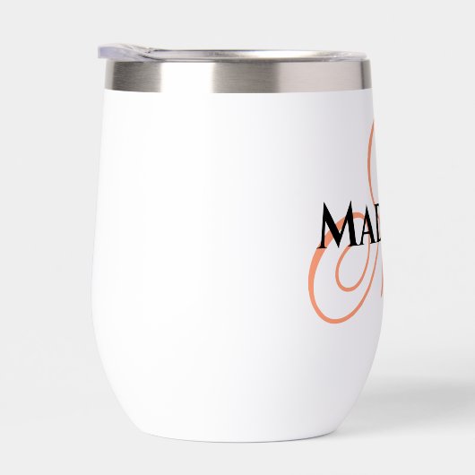 Personalized outdoor wine glass (Rechts)