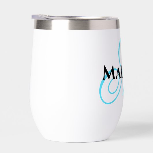 Personalized outdoor wine glass (Droite)