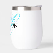 Personalized outdoor wine glass (Links)