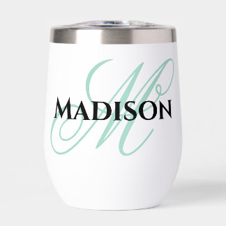 Personalized outdoor wine glass thermal wine tumbl