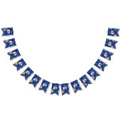 Personalized Outer Space Galaxy Kids Photo Vlaggetjes (Alle)