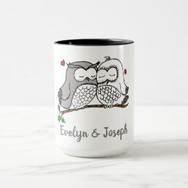 Personalized Owls Love Mok