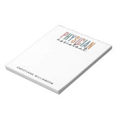 Personalized PA Physician Assistant Afstuderen Notitieblok (Gedraaid)