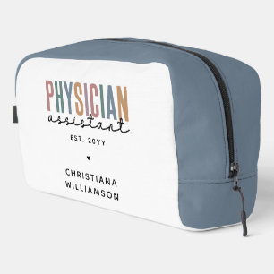 Personalized PA Physician Assistant Afstuderen Toilettasje