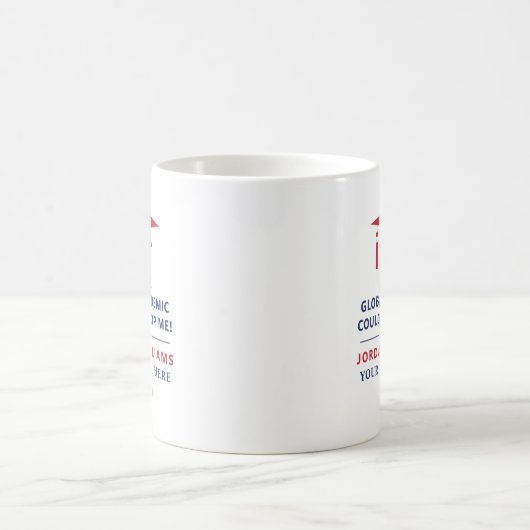 Personalized Pandemic - Graduate Class of 2021 Mug (Centre)