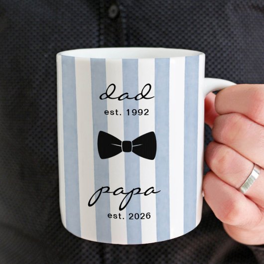 Personalized Papa Grandpa Mug Gift