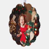 Personalized Paper Christmas Ornament (Links)