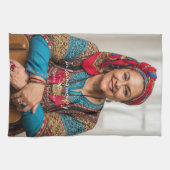 Personalized parastas  theedoek (Horizontaal)