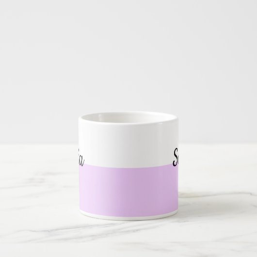 Personalized Pastel Name Mug Custom Coffe Cup gift (Devant)