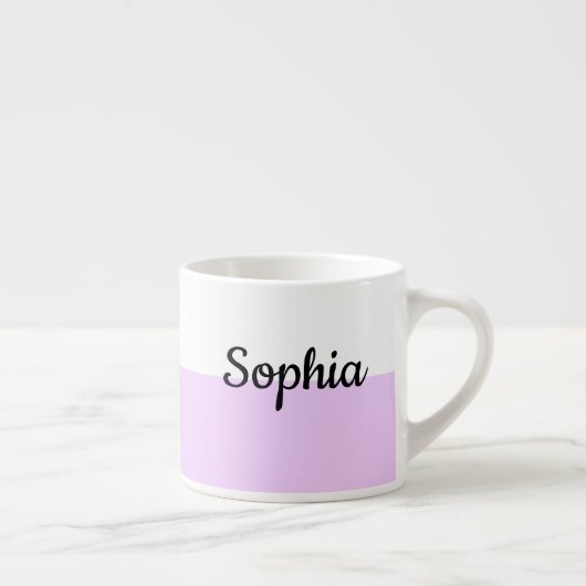 Personalized Pastel Name Mug Custom Coffe Cup gift (Droite)