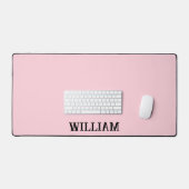 Personalized Pastel Pink iPhone Case with Custom (Clavier et souris)