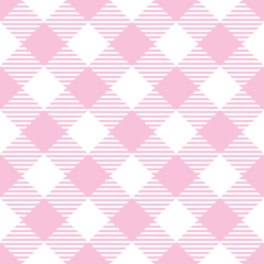 Personalized Pastel Plaid Blanket Elegant Design Fleece Deken