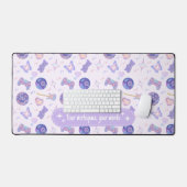 Personalized pastel y2k lavender aesthetic pattern (Clavier et souris)