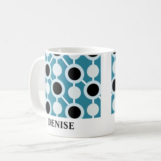 Personalized Patterned Mug Koffiemok (Voorkant links)