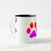 personalized paw mug (Devant gauche)