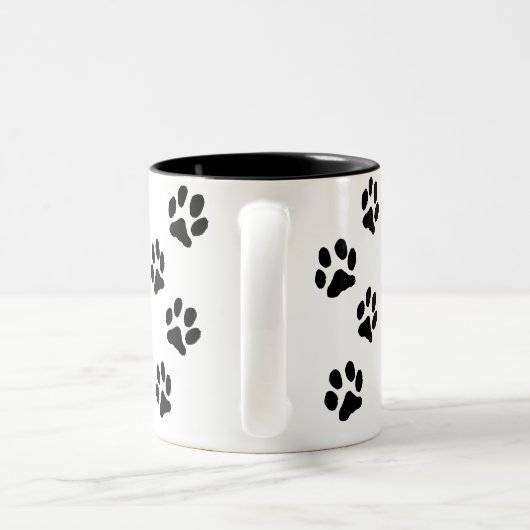 personalized paw mug (Poignée)