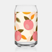Personalized Peach Pattern Cute Retro Summer (Verso)