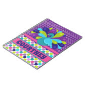 Personalized peacock Notebook and Journal Notitieboek (Linkerzijde)