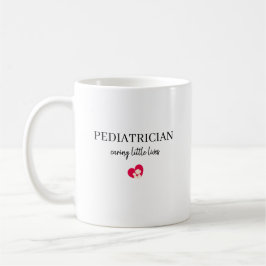 Personalized Pediatrician Caring Little Lives Gift Koffiemok