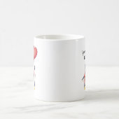 Personalized Penguin Mug With Heart Balloon (Centre)