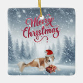 Personalized Pet Keramisch Ornament (Voorkant)