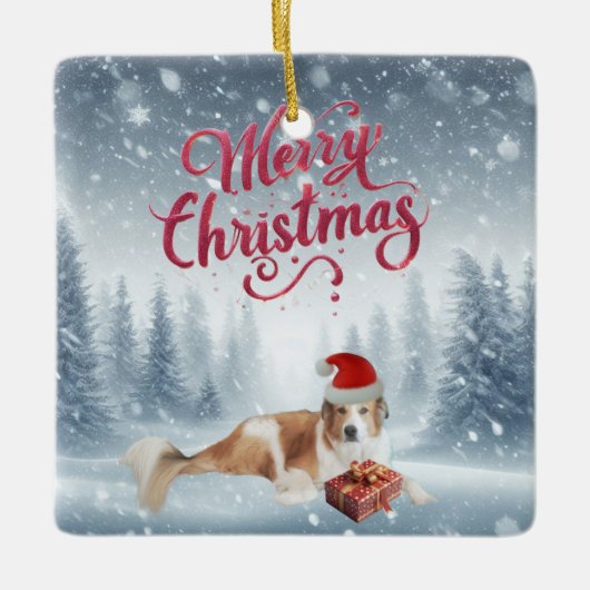 Personalized Pet Keramisch Ornament (Voorkant)