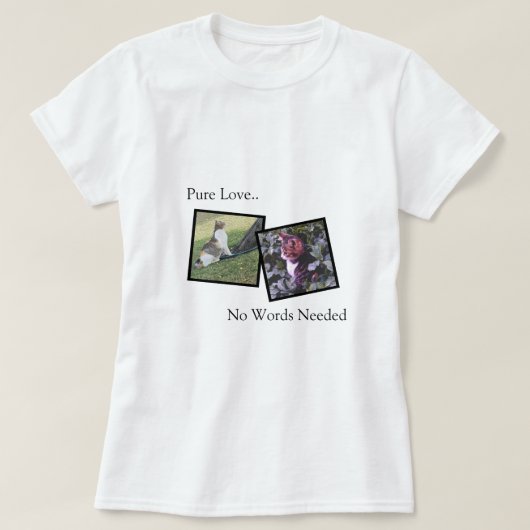 Personalized Pet Lover T-shirt (Design voorkant)
