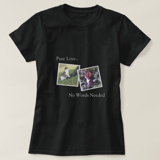 Personalized Pet Lover T-shirt (Design voorkant)