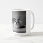 Personalized Pet Mug – High-Resolution Cat Photo (Devant droit)