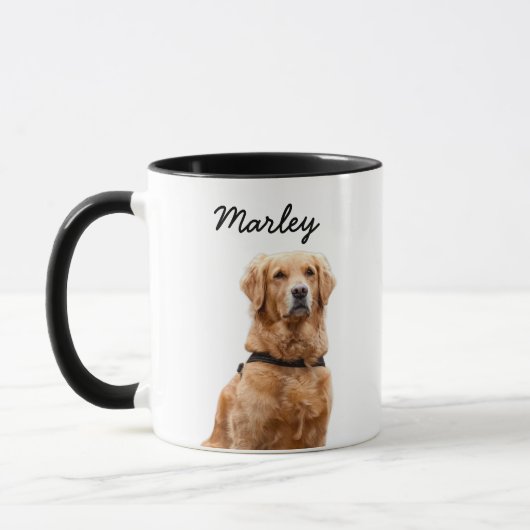 Personalized Pet Photo Mug Gift for Pet Lovers (Gauche)