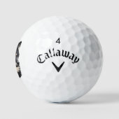 Personalized Pet Portrait Golf Ball | Custom Photo Golfballen (Logo)