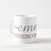 Personalized Pharmacist Quote Mug Koffiemok (Voorkant links)