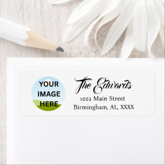 Personalized Photo Address Stickers
