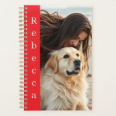 Personalized Photo and Name  Planner (Voorkant)