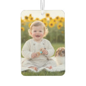 Personalized Photo Car Luchtverfrisser (Achterkant)