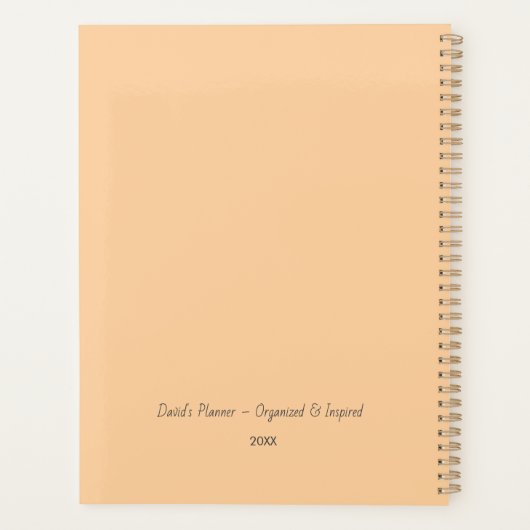 Personalized Photo Cover Planner (Dos)