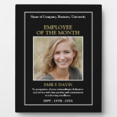 Personalized Photo - Employee Award Plaque (Devant)