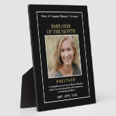 Personalized Photo - Employee Award Plaque (Côté)
