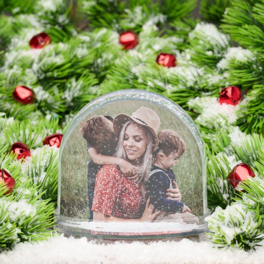 Personalized Photo Family Keepsake Christmas (Noël)