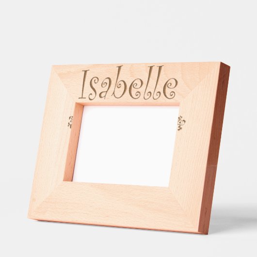 Personalized Photo frame Isabelle / Cadre photo (Gauche)