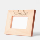 Personalized Photo frame Isabelle / Foto-frame Gegraveerde Lijstjes (Links)