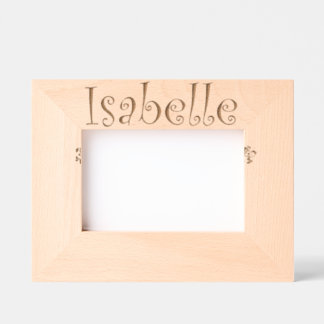 Personalized Photo frame Isabelle / Foto-frame Gegraveerde Lijstjes