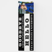 Personalized Photo Graduation Banner - Custom Grad (Verticaal)