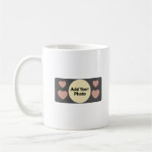 Personalized Photo Heart Mug Custom Love Gift (Gauche)