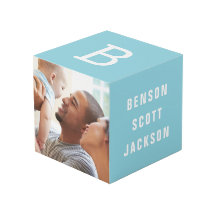 Personalized Photo Keepsake Memorial Photo Cube