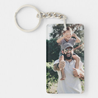 Personalized Photo Keychain: Custom Acrylic Family Sleutelhanger