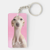 Personalized Photo | Love Sleutelhanger (achterkant)