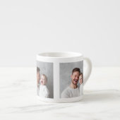 Personalized Photo Mug for Dad | Custom Kids Names Espresso Kop (Voorkant rechts)