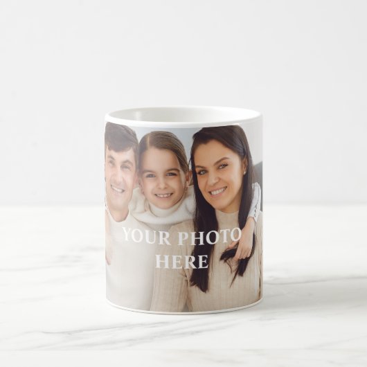 Personalized photo mug for dad, personalized photo (Centre)