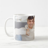 Personalized photo mug for dad, personalized photo (Gauche)